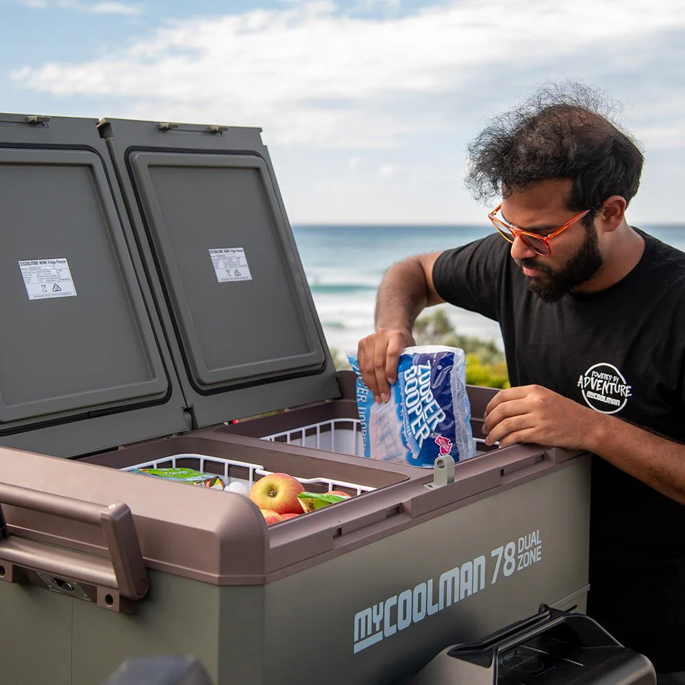 myCOOLMAN Recreational 78L Dual Zone Fridge/Freezer - Image 2