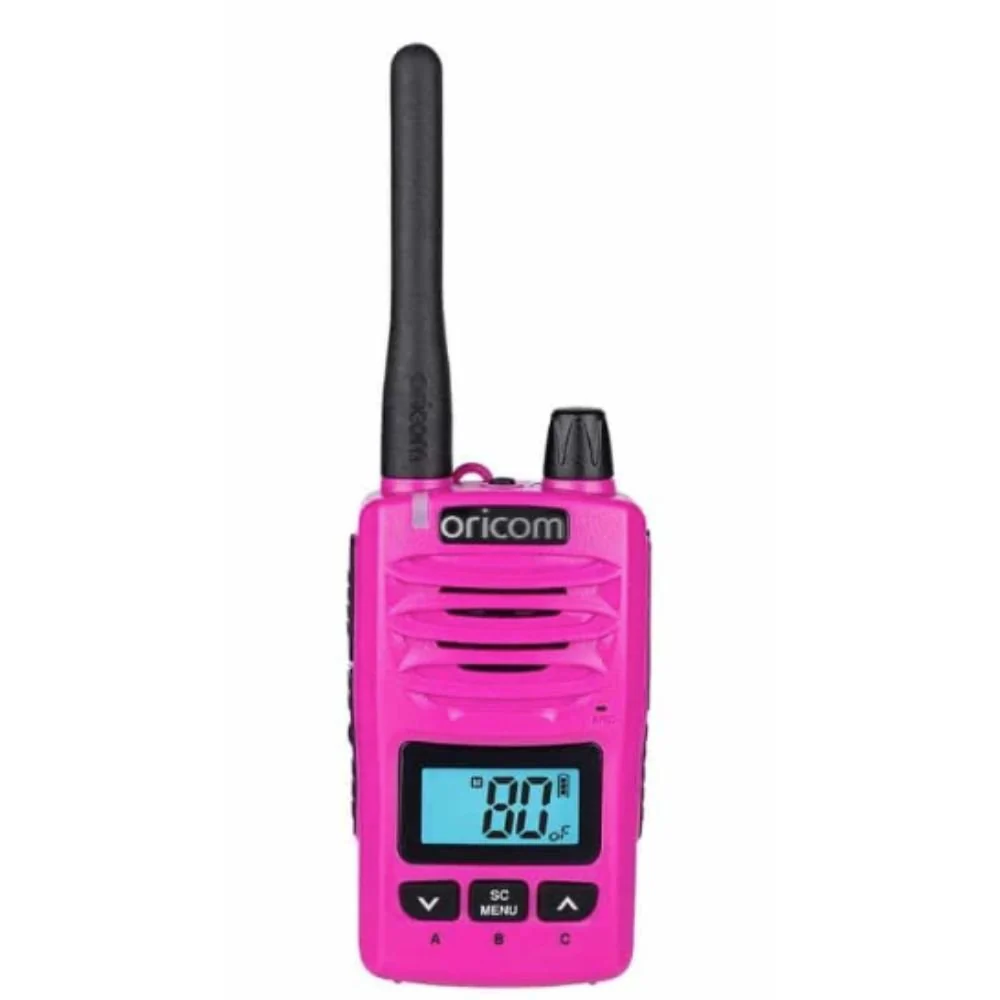Oricom Pink Waterproof IP67 Handheld 5W UHF CB Radio