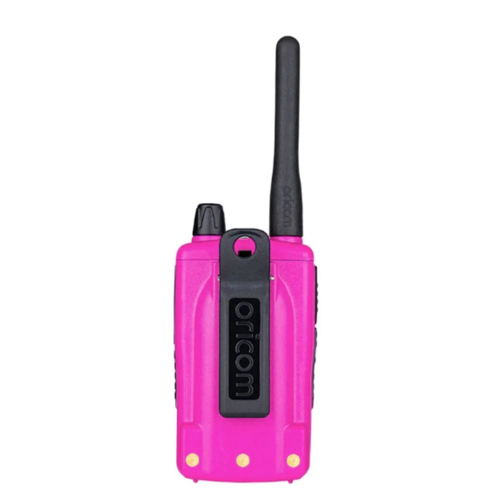 Oricom Pink Waterproof IP67 Handheld 5W UHF CB Radio - Image 3